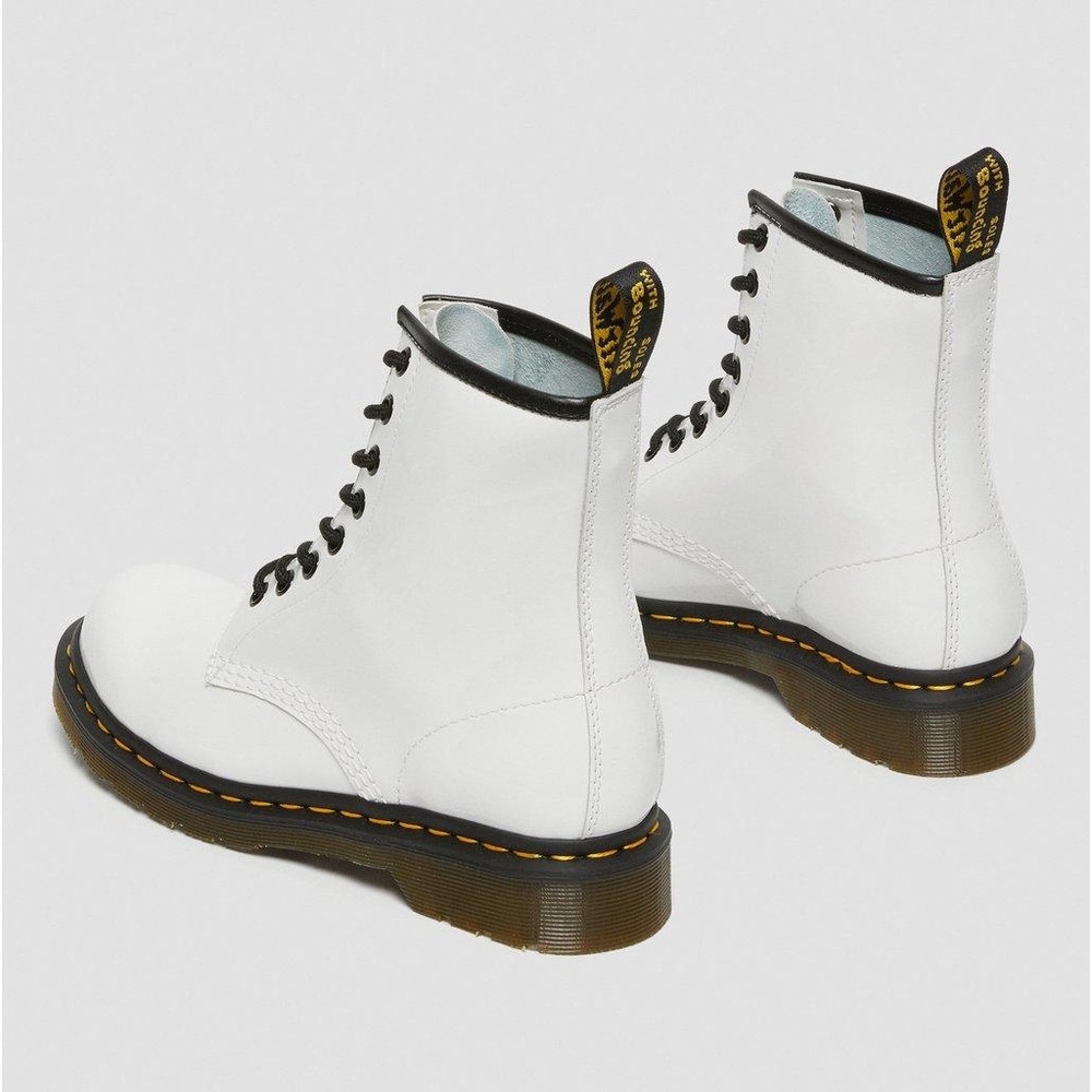 DR. MARTENS White Zavala Boots - Picture 4 of 15